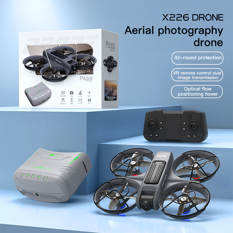 Brand+ X226 VR FPV โดรน 8K GPS - Drone Kit Tricopter บทวิจารณ์และราคา